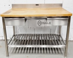 Maschine: STROHAUER AT 1400 Arbeitstische