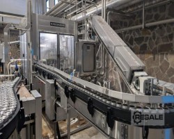 Maschine: KRONES Mecafill can filler blocked with Ferrum can seamer