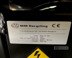 Maschine: MM RECYCLING MM Air 22 Absauganlagen Windsichter 