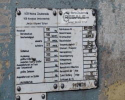 Maschine: ZEULENRODA PYE 100 N Einständerpressen