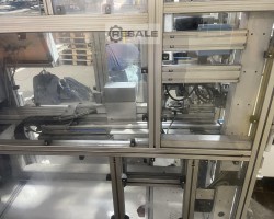 Maschine: ZEBRA + LOCCOMP Paletten-Etikettier Palettenetikettierer