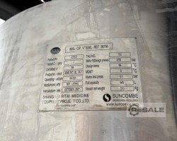 Maschine: RITAI 800L holding vessel Halteschiff