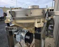 Maschine: ALLGAIER D 950/1 Vibrall Vibrationssieb 950 mm Ø in Edelstahlausführung