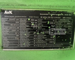 Maschine: JENBACHER 620 Gasgeneratoren