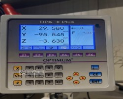 Maschine: OPTIMUM TH 3309 D Leit- und Zugspindeldrehmaschinen
