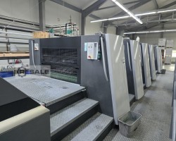 Maschine: HEIDELBERG Speedmaster XL 105-5 P + LX 