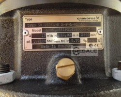 Maschine: GRUNDFOS TPED 50-160 / 2-S AFA-BAQE Pumpen