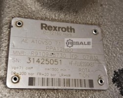 Maschine: REXROTH R910948730, Axialkolbenpumpe, AE A10VS0 71 DFR1/31R-PPA12N00,