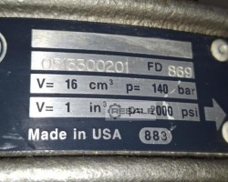 Maschine: BOSCH 0513300201, 140 bar, Hydraulikpumpe,