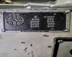 Maschine: POREBA TPK90-5000 Drehmaschinen