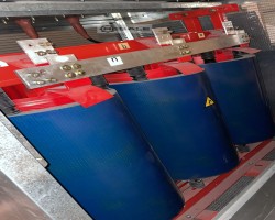 Maschine: AREVA 630 KVA Trockentransformatoren