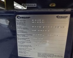 Maschine: CYKLOP CI89 Kunststoffbandumreifungsmaschinen
