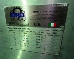 Maschine: BRB GLOBUS S.R.L MEGA ADE 622 Flaschenetikettierer