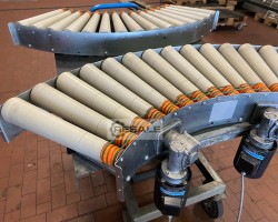 Maschine: SOCO SYSTEM 90 degrees Grad Rollenbahnkurve