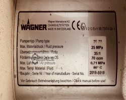 Maschine: WAGNER Leopard 3570 Airless Spritzgerät