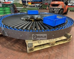 Maschine: SOCO SYSTEM 90 degrees Rollenbahnkurve/Förderbahn 90 Grad motorisiert