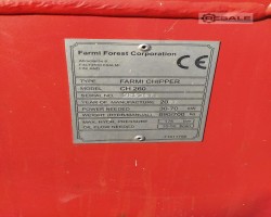 Maschine: FARMI FOREST CORPORATION FARMI CHIPPER CH 260 Holzschredder