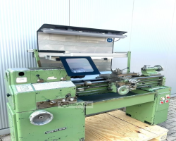 Maschine: WEILER Praktikant 800R Leit- und Zugspindeldrehmaschinen
