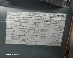 Maschine: OERLIKON Citotig DTW 256 Elektrische Schweissmaschinen