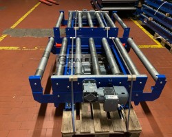 Maschine: OVERBECK  Palettenhubtisch, Palettenumsetzer Rollenbahn