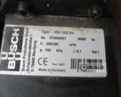 Maschine: BUSCH MINK MM 1252 AV VAKUUMPUMPE