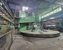 Maschine: BERTHIEZ 8000mm CNC Karusselldrehmaschinen
