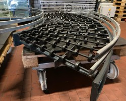Maschine: COSTO  Röllchenbahnkurve 90 Grad
