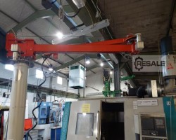 Maschine: ZASCHE KSL – L – 60 -3.6 – 2.5 Pneumatischer Handlingskran + Knickgelenkausleger