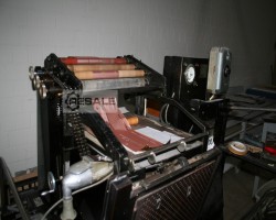 Maschine: HEIDELBERG A3 Tiegel GTP Heißfolienprägemaschine