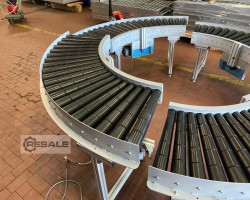 Maschine: SEW EURODRIVE  Rollenbahnkurve/Förderbahn 90 Grad motorisiert