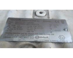 Maschine: SEW EURODRIVE SA77/A/112GD Zahnradmotor 22 U/min 3 kW