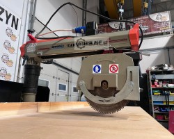 Maschine: OMGA Radial RN 450 Kreissägen