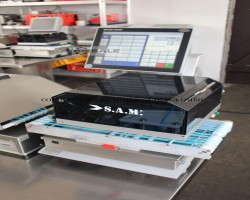 Maschine: KUCHLER SAM PX3 Aufschnittschneidemaschinen