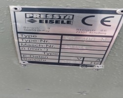 Maschine: PRESSTA-EISELE KS 400 M Ausklinkmaschinen
