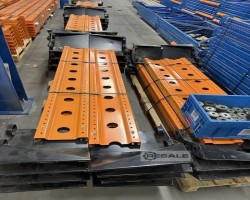 Maschine: NEDCON  Palettenregale Flankenschutz  Leitplanke