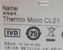 Maschine: D+E THERMO SCIENTIFIC MICRO CL21