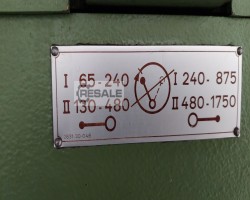 Maschine: ALZMETALL AB 3 / ESV Hochleistungsbohrmaschinen