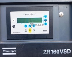 Maschine: ATLAS COPCO ZR VSD 160 MD400 dryer  27/m3/min Schraubenkompressor + Lufttrockner