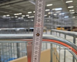 Maschine: U u Rollbehälter, Transportwagen mit Kunststoffplatte