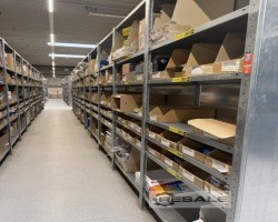 Maschine: META CLIP Regale Fachbodenregale  400mm Fachbodenregale