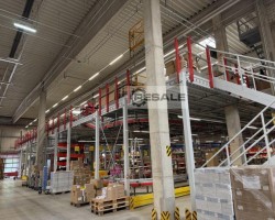 Maschine: BSS MATERIALFLUSS Lagerbühne 33x30m 500Kg m² Lagerbühne