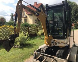 Maschine: CATERPILLAR 301.6 Minibagger with Anhänger Minibagger