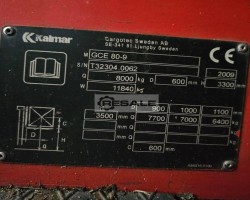 Maschine: KALMAR GCE 80-9 