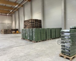Maschine:  14/7-2 Sichtlagerstapelkisten, Metall
