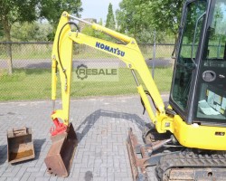 Maschine: KOMATSU PC16R-3HS Minibagger