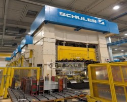 Maschine: FRITZ MüLLER / SCHULER Hydraulische Pressenstraße / T Pressenstrassen