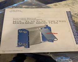 Maschine: ALFA LAVAL M/TL Wärmetauscher