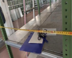 Maschine: GEMAC 1,9 x 0,8 x 12m Fachbodenregale
