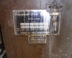 Maschine: STEINEL SH 3,5 Horizontalfräsmaschinen