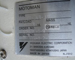 Maschine: YASKAWA MOTOMAN YR-SV3-J30 Industrieroboter